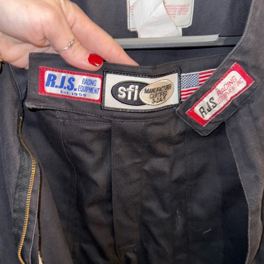 RJS Black Racing Suit - Picture 7 of 12